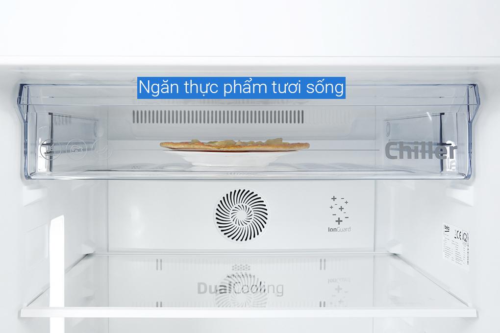 Tủ lạnh Beko Inverter 340 lít RDNT371E50VZK - Hàng chính hãng - Giao toàn quốc