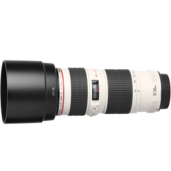 Loa che nắng ET 74 dùng cho lens EF 70-200mm f/4 L USM (non IS)  Hàng nhập khẩu