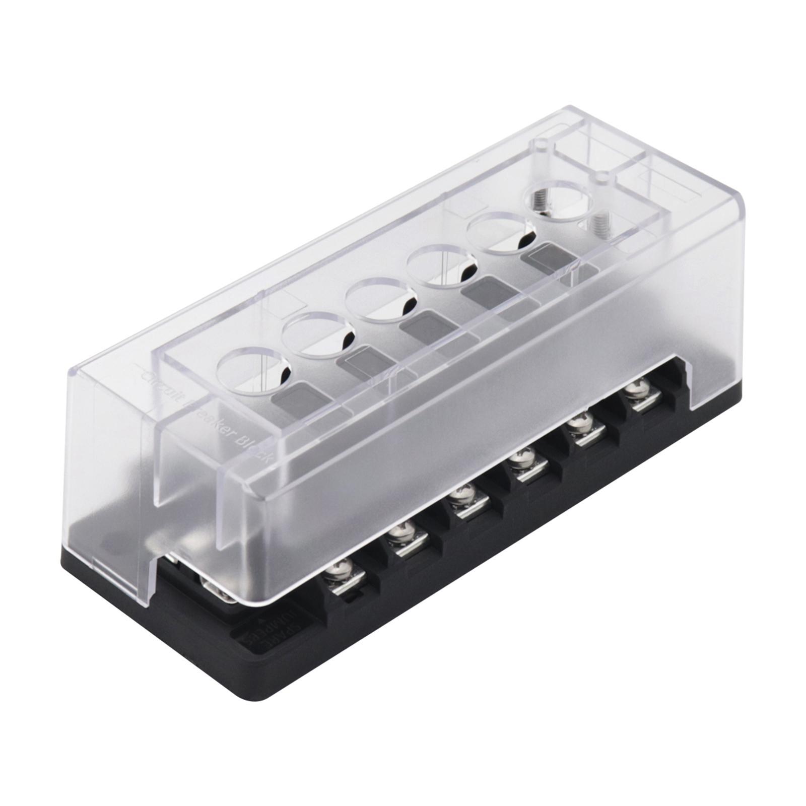 Circuit Breakers Box Circuit Breaker Fuse Block Box for Auto Car Marine Boat
