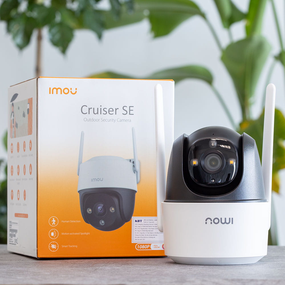 Camera IMOU Cruiser 2MP/4MP, Camera ngoài trời, xoay 360, chống nước, tích hợp đèn chiếu sáng, có màu ban đêm - Hàng Chính Hãng