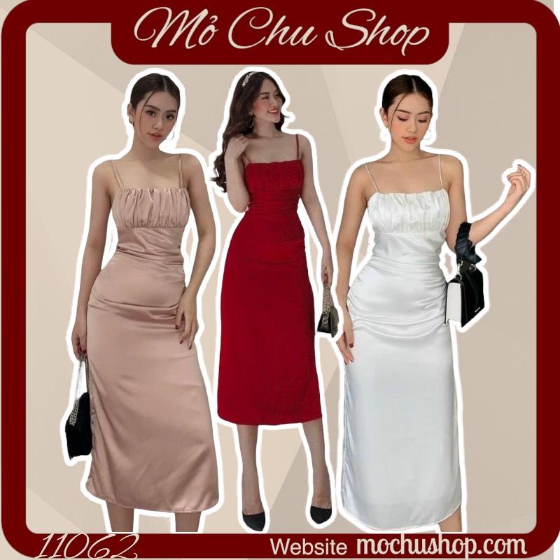 ĐẦM MIDI 2 DÂY PHI NHÍU NGỰC XẺ ĐÙI 79394571