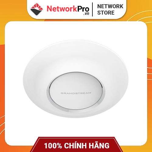 Bộ Phát WiFi Grandstream GWN7605 (Hàng Chính Hãng) - Hỗ Trợ 100+ User, Chuẩn AC MU-MIMO 1167Mbps (Không Kèm Nguồn)