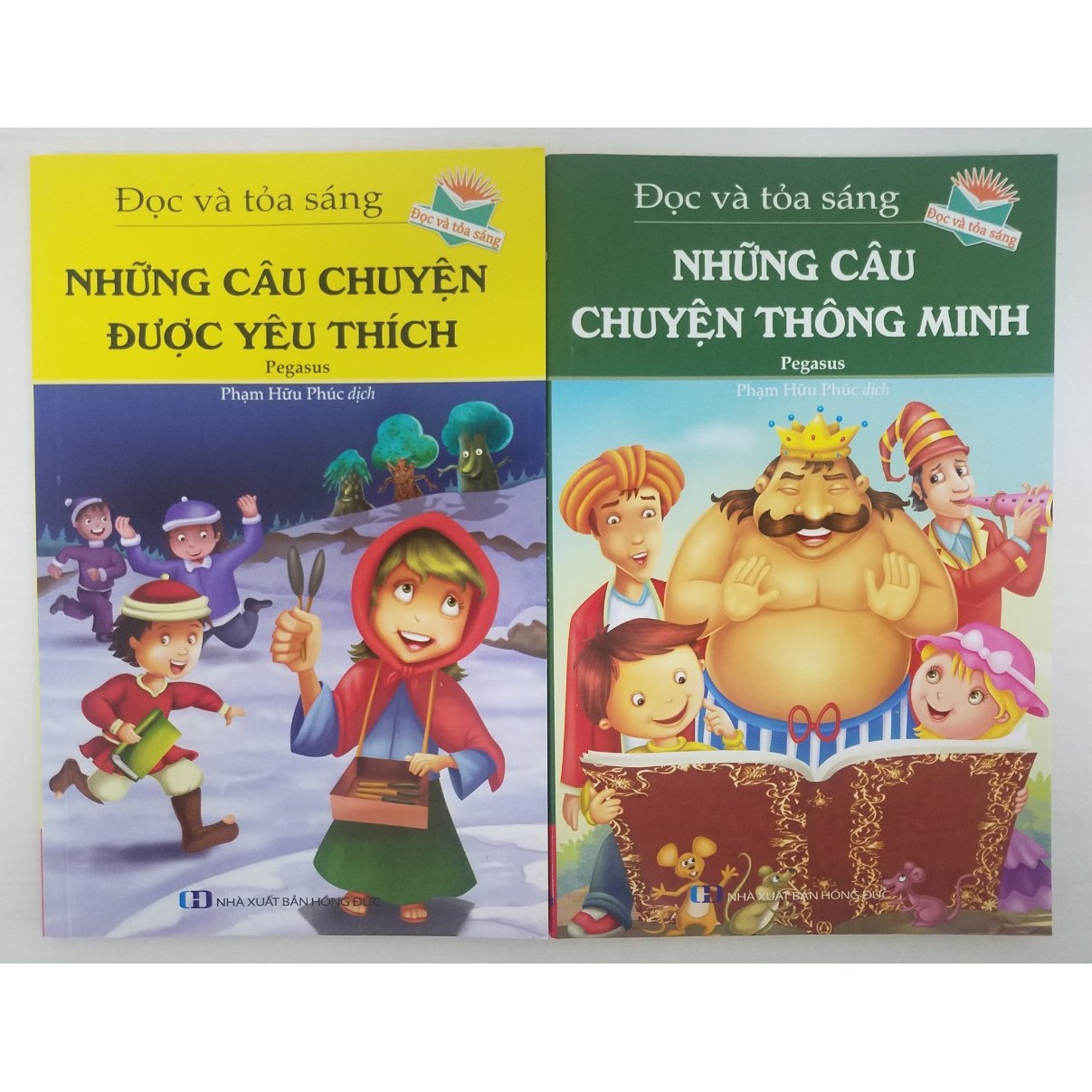 Combo Đọc Và Tỏa Sáng: Những Câu Chuyện Được Yêu Thích + Những câu Chuyện Thông Minh