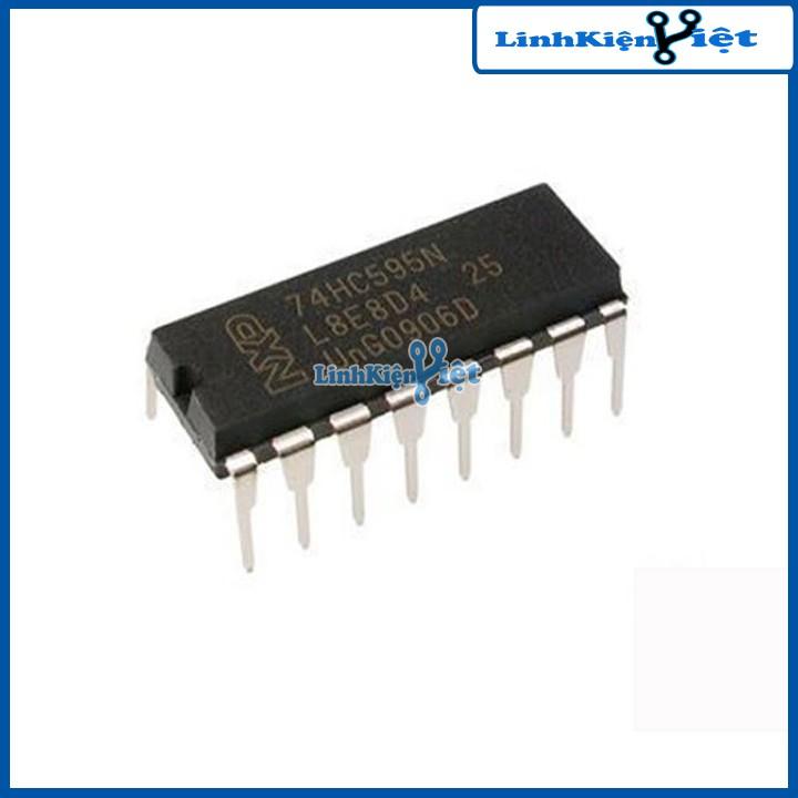 74HC595 8-Bit Serial-To-Parallel Shift Register Tri-State DIP16