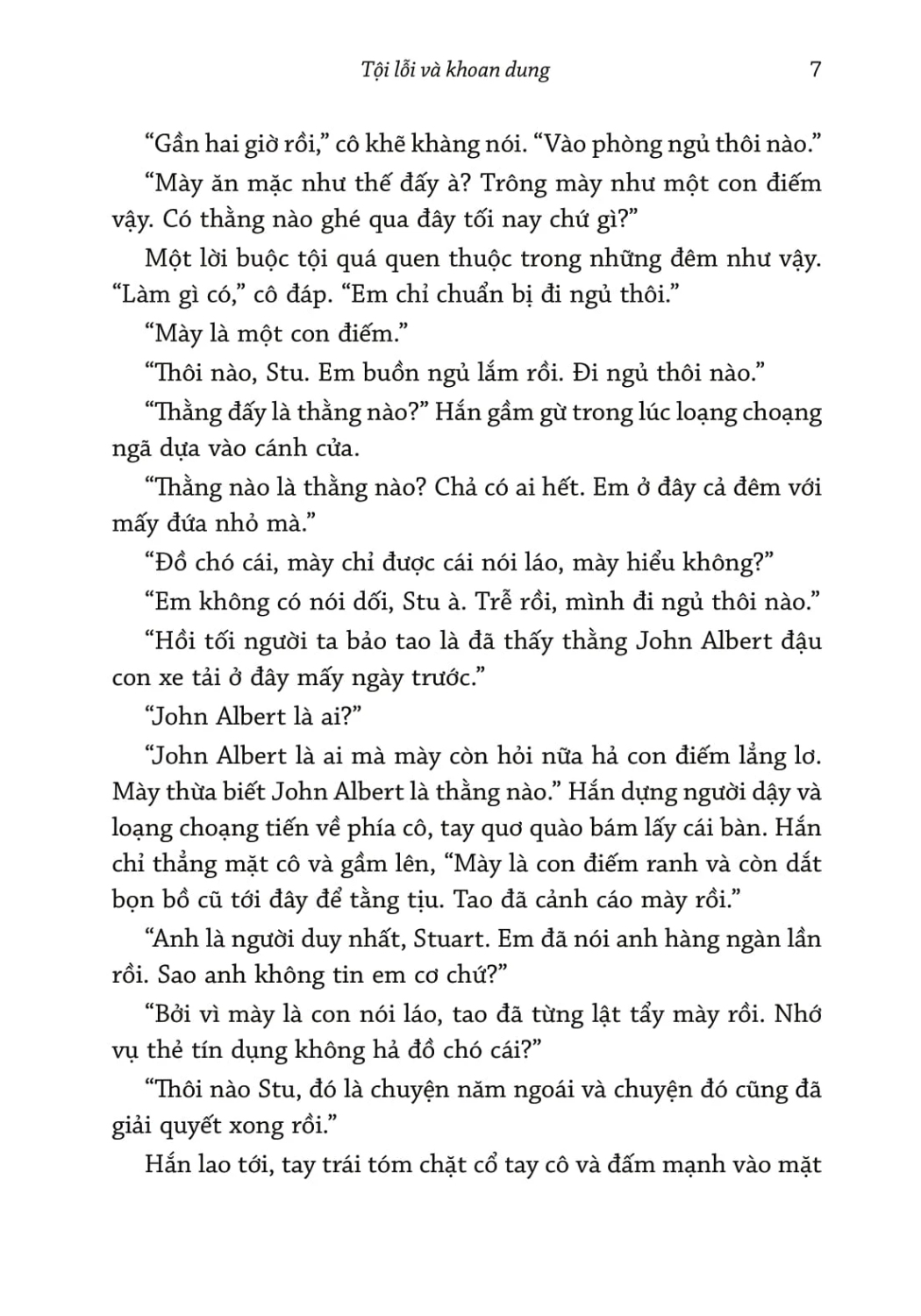 A Time For Mercy - Tội Lỗi Và Khoan Dung - TRE