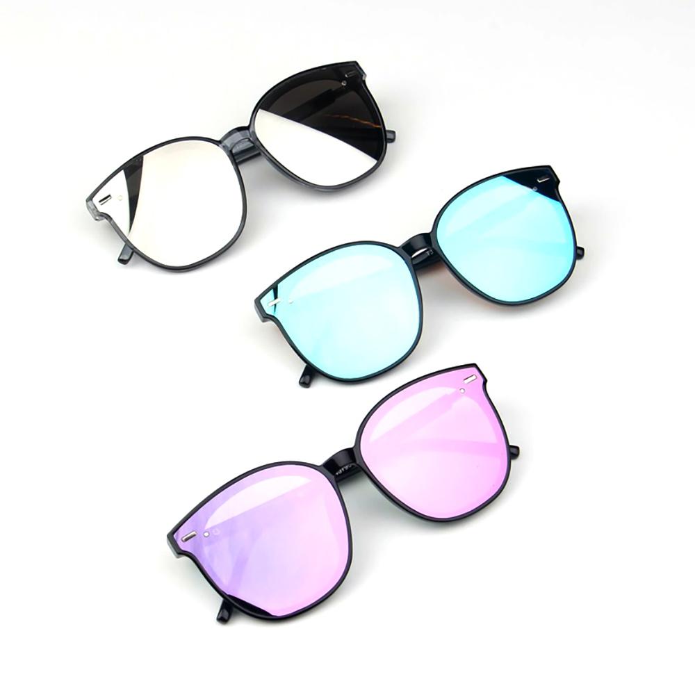 Chất Lượng Cao Kính Mát Trẻ Em Nhiều Màu Sắc Mắt Kính Khung Bé Gái Bé Trai Kính Chống Nắng Cho Trẻ Em UV400 Bé Mắt Kính Tráng Gương Kính Mát