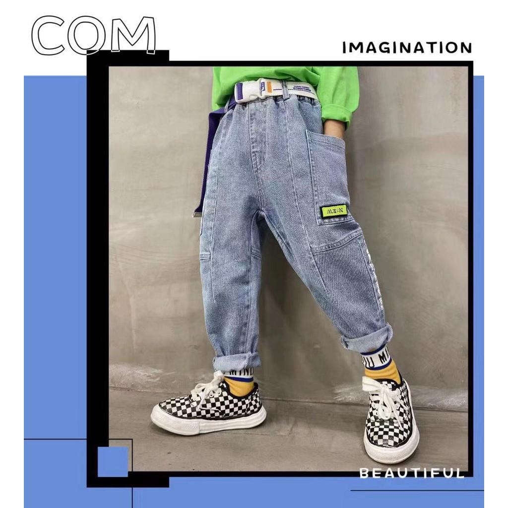 Quần jean xịn bé trai