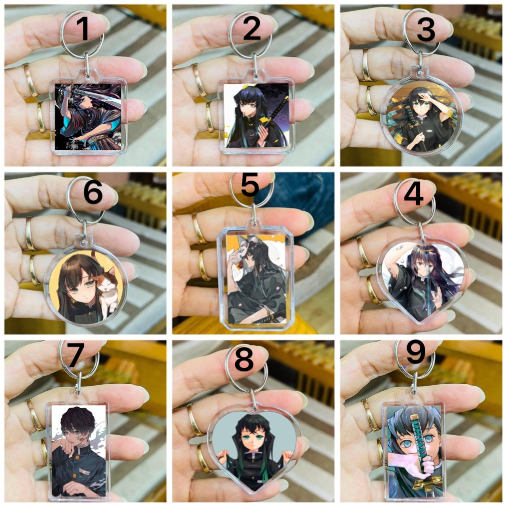 ￼Móc khoá Tokitou muichirou kimetsu no yaiba / móc  khoá hình Tokitou muichirou