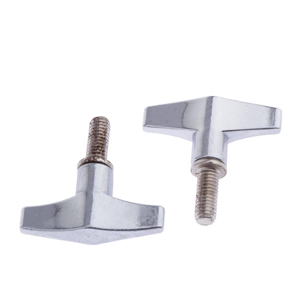2X 2 pcs quick release cymbal stand wing screws for drum accessories