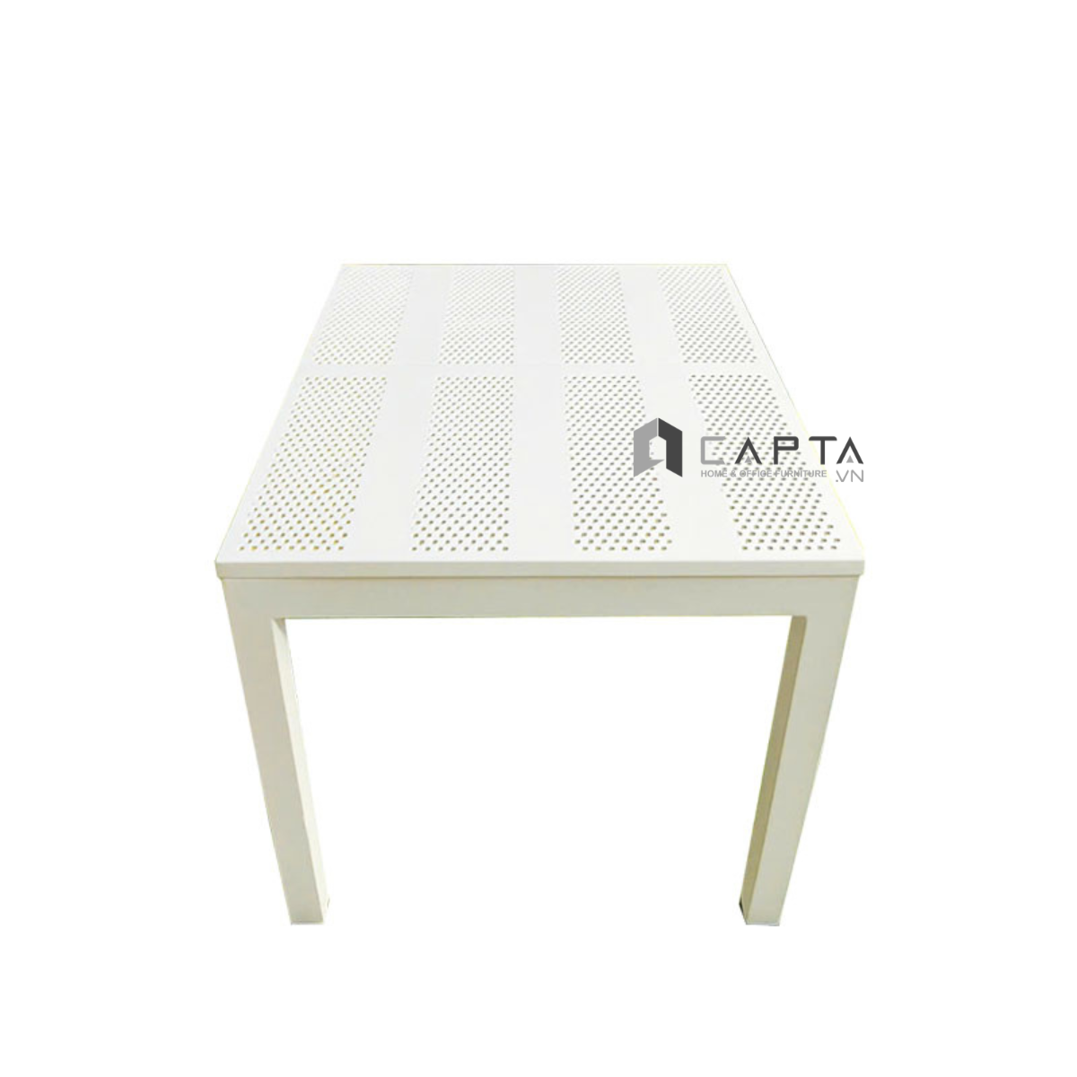 Bàn ăn nhựa ngoài trời TN10001-08S Nội thất Capta