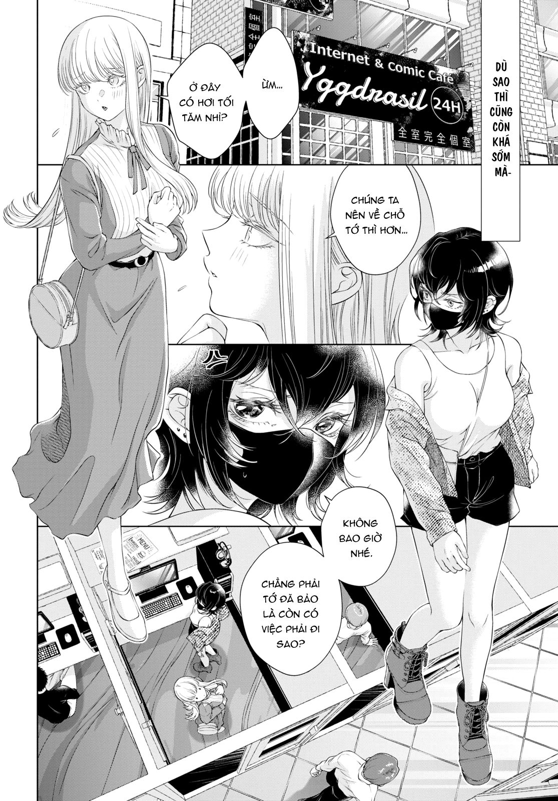 hôm nay bạn gái tôi không ở đây chapter 5.1 2