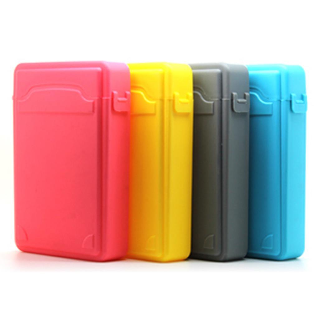 3.5" Dust-proof Box Case SSD HDD Hard Drive Disk Anti-Static Storage Pink