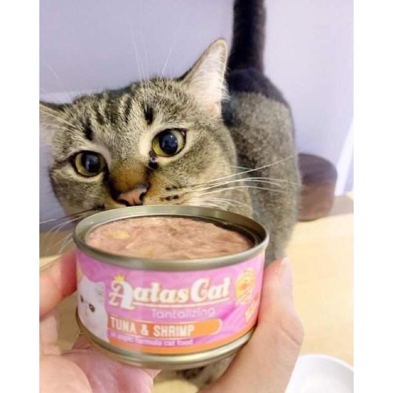 Pate Lon Cao Cấp Aatas Cat Tantalizing Tuna 80G - Hàng Nhập Khẩu