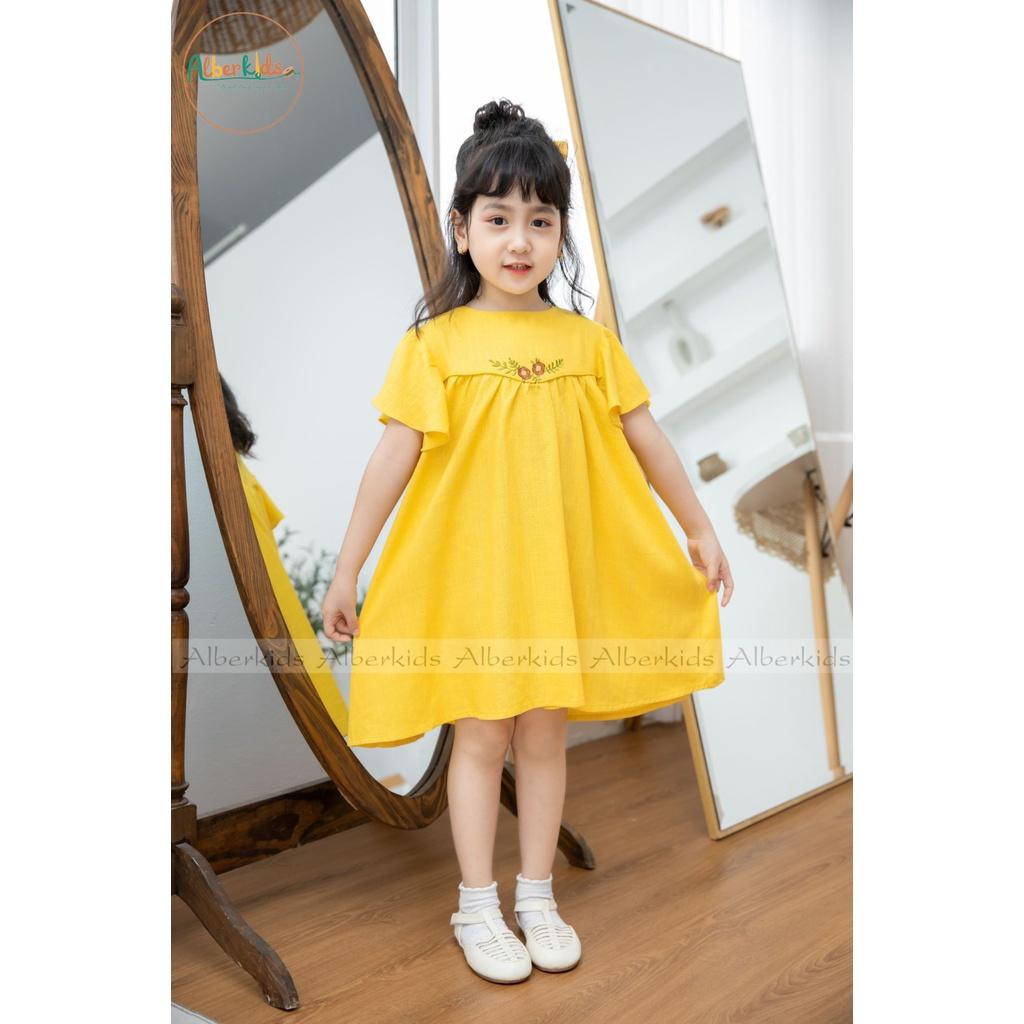 Giày cho bé gái ALBERKIDS búp bê vintage ĐẾ TRẮNG cho trẻ em siêu xinh cho bé gái từ 2,3,4,5,6,7,8,9,10,11,12 tuổi