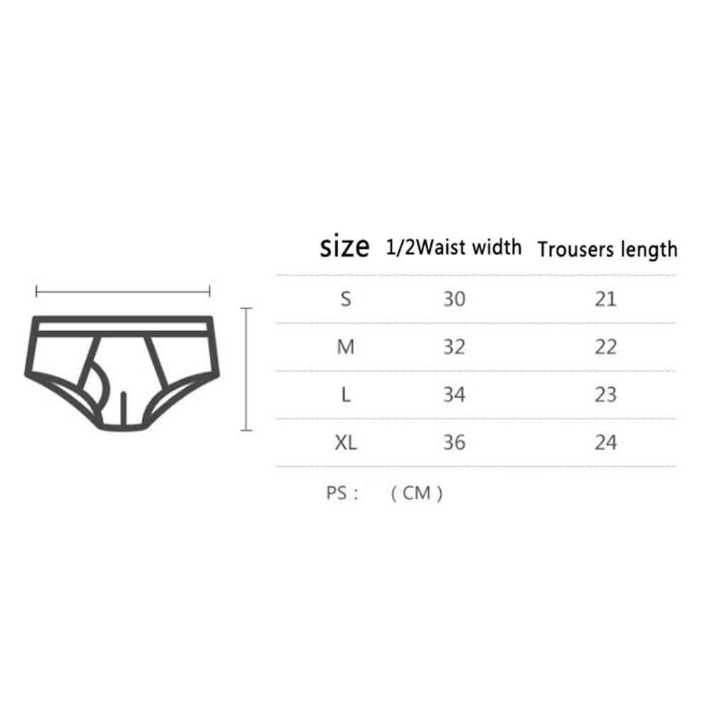 Mens Low  Briefs Underwear String Bikini Strappy M