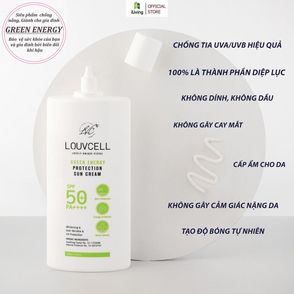 Kem chống nắng toàn thân Louv Cell Green Energy Protection Sun Cream 200ml LOUKCNTT