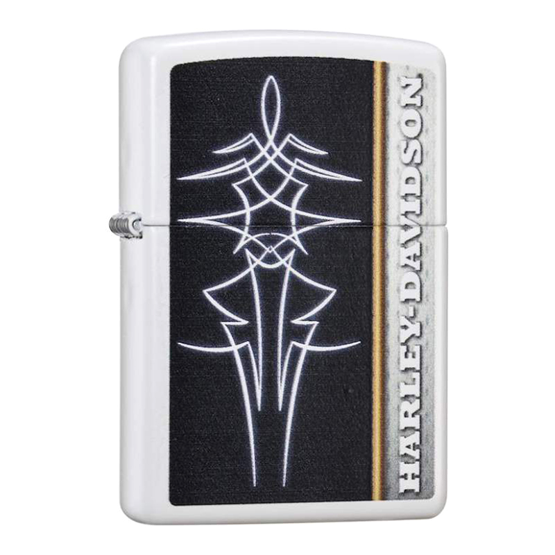 Bật Lửa Zippo 28978 Harley Davidson White Matte