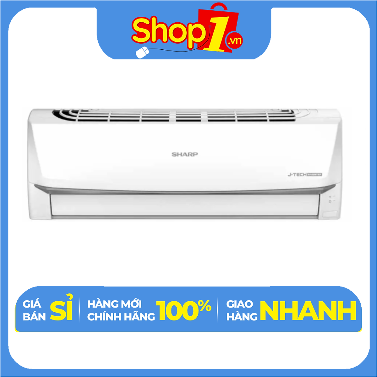 Điều Hòa Sharp Inverter 1.5 HP AH-X13ZW - Hàng Chính Hãng - Chỉ Giao Hà Nội