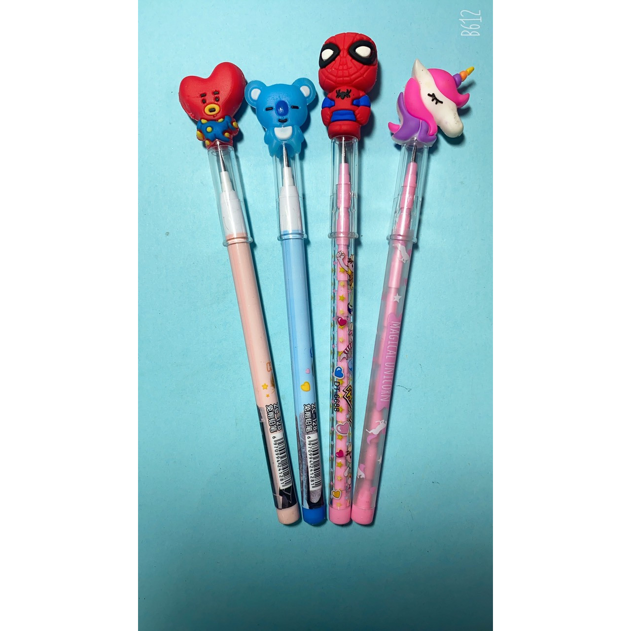 Combo 4 bút chì khúc nhiều hình cute mẫu ngẫu nhiên