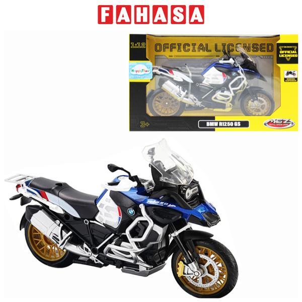 Đồ Chơi Mô Hình Xe BMW R1250 GS Adventure 1:12 - MSZ 8278/68707A - Màu Xanh Dương