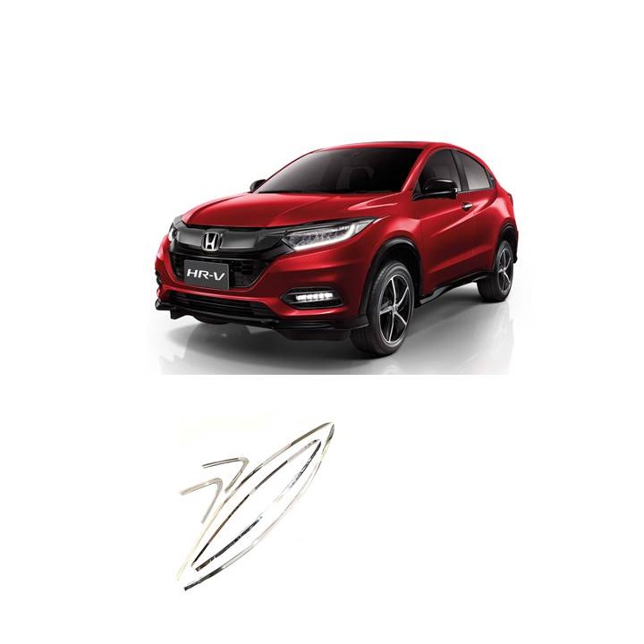 VIỀN CONG KÍNH INOX DÀNH CHO XE HRV