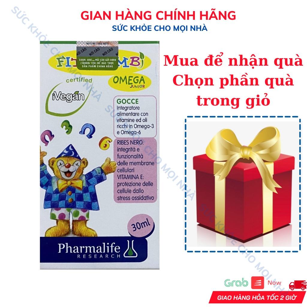 FITOBIMBI Omega Junior - Phát Triển Trí Não,Tăng Cường Miễn Dịch,Tốt Cho Mắt(Lọ nhỏ giọt 30ml)