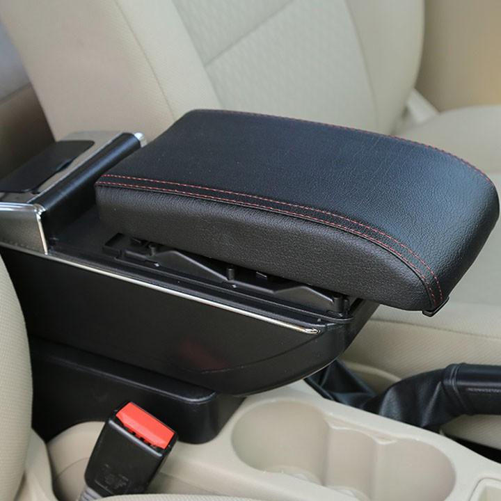 Hộp Tỳ Tay Dành Cho Xe Ô Tô Mitsubishi Xpander Cao Cấp Có Cổng USB.