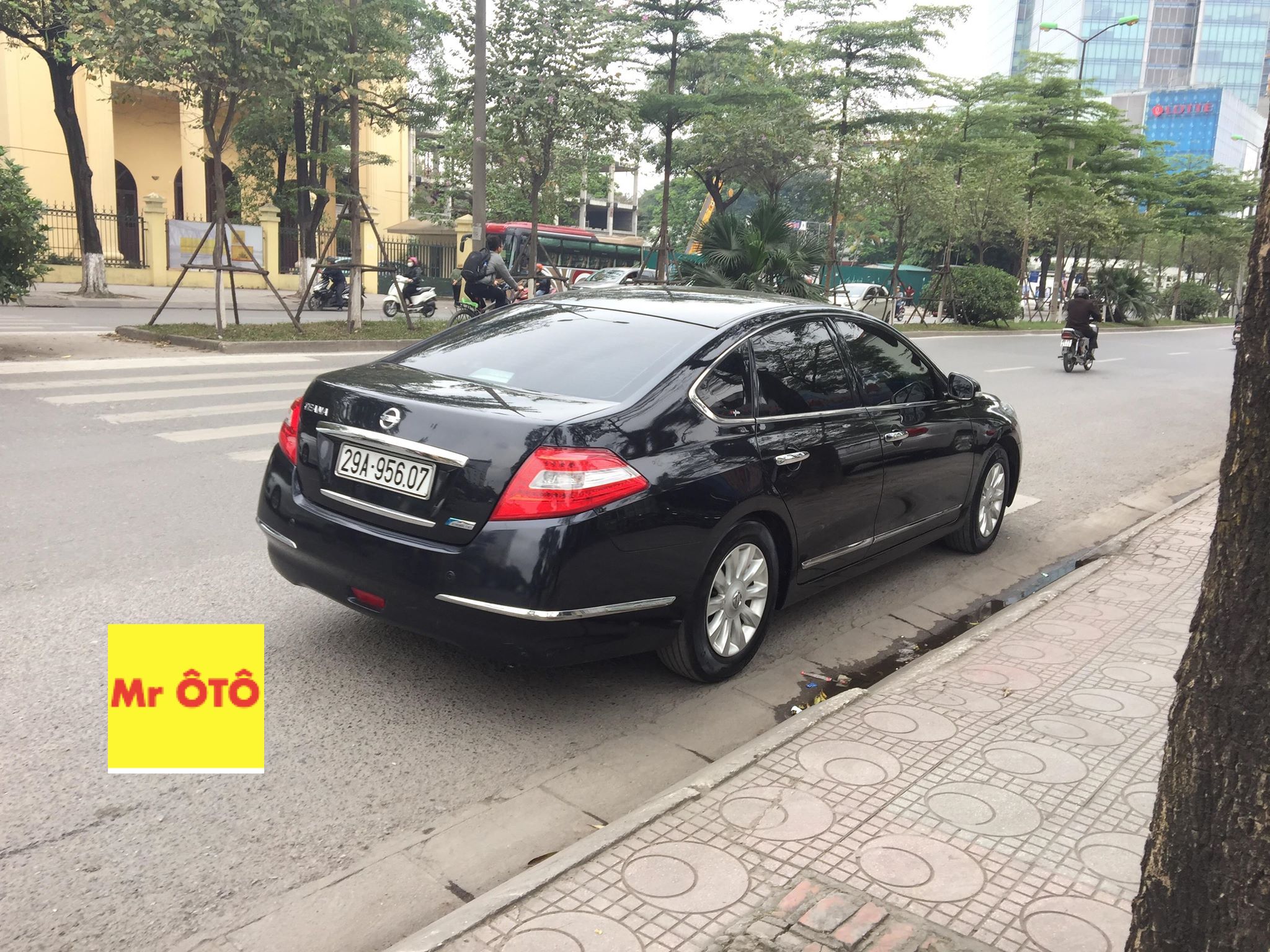 Rèm Che nắng xe Nissan TEANNA 2008-2012 loại 1 có hút nam châm, Vải dày dặn, chống nắng tuyệt đối