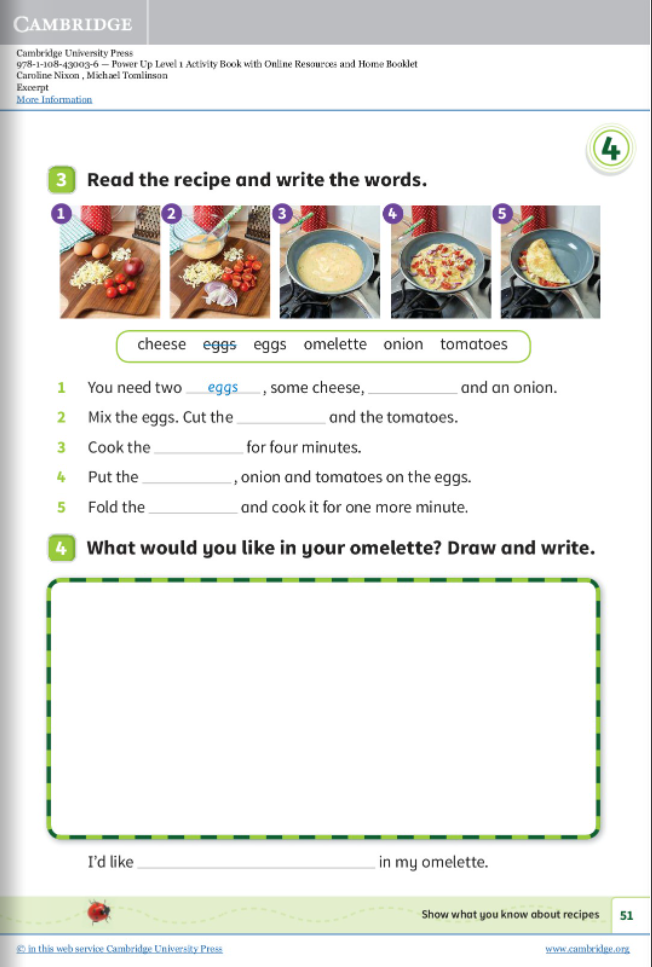 Power Up Level 1 Activity Book With Online Resources And Home Booklet