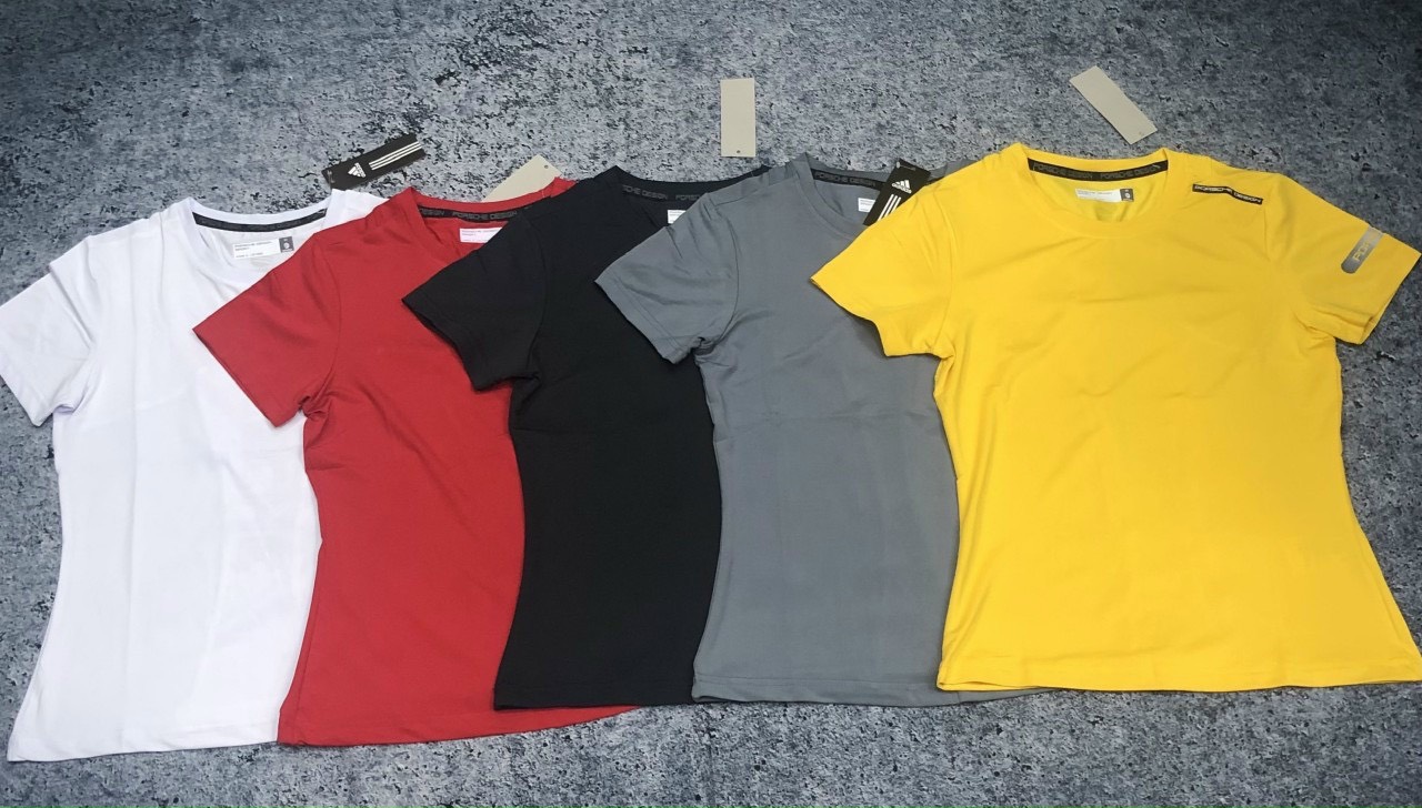 Áo Thun Nữ Vải Thun Lạnh Ôm Body, Thấm Hút Mồ Hôi, Co Dãn 4 Chiều