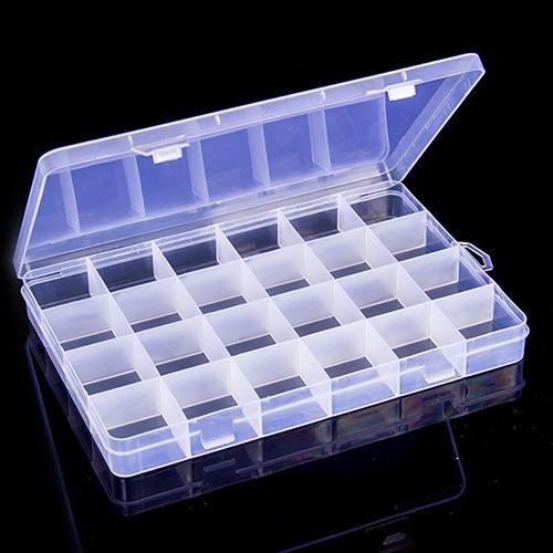 Hộp đựng linh kiện,đồ trang sức,kẹp tâm chia ngăn có thể tháo lắp đa năng - Hity Beauty