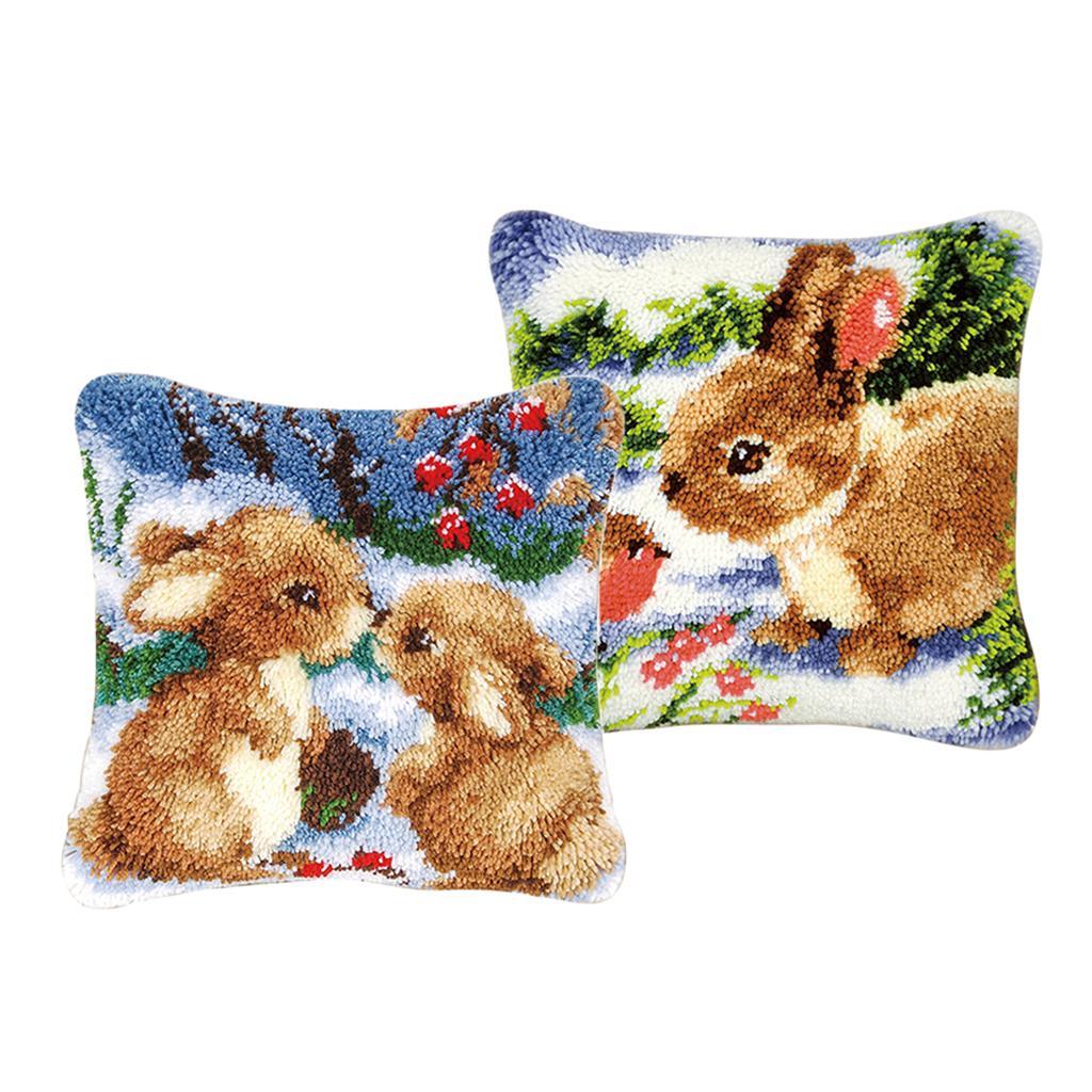 Hook Kit with Basic Tool Pillow Case Making Home Ornament