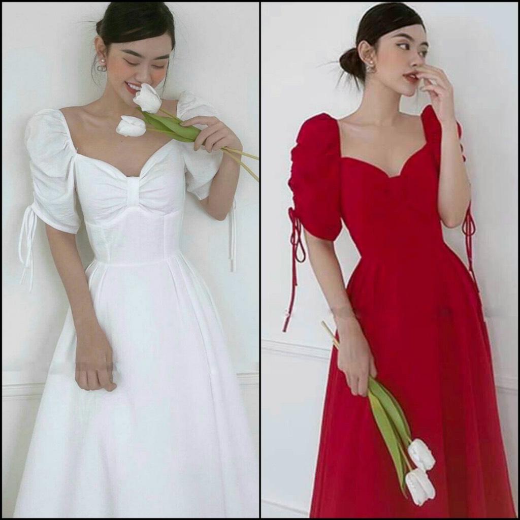 ĐẦM XÒE TAY BỒNG RÚT DÂY NƠ NGỰC 73667609