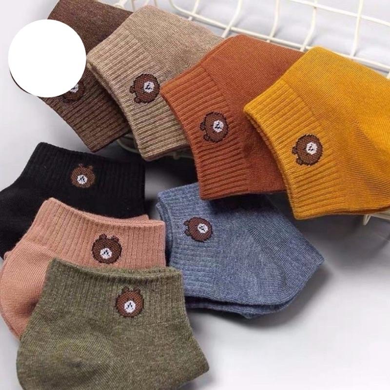 Tất gấu túi rút QC nhiều màu