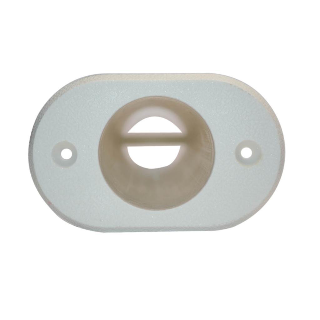 2pcs WHITE Flush mountinging Fishing Rod Holder
