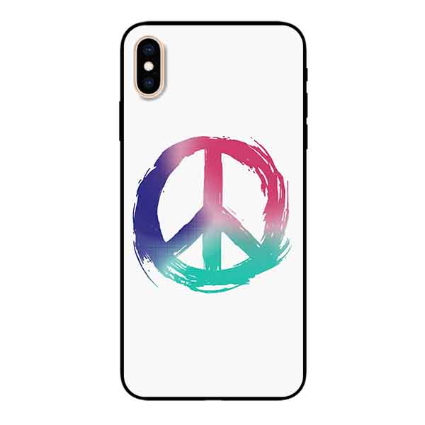 Ốp Lưng in cho iPhone Xs Max Mẫu Cúc Họa Mi 2 - Hàng Chính Hãng