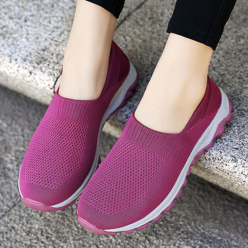 2020 Fashion women outdoor soft running sneakers casual sport shoes