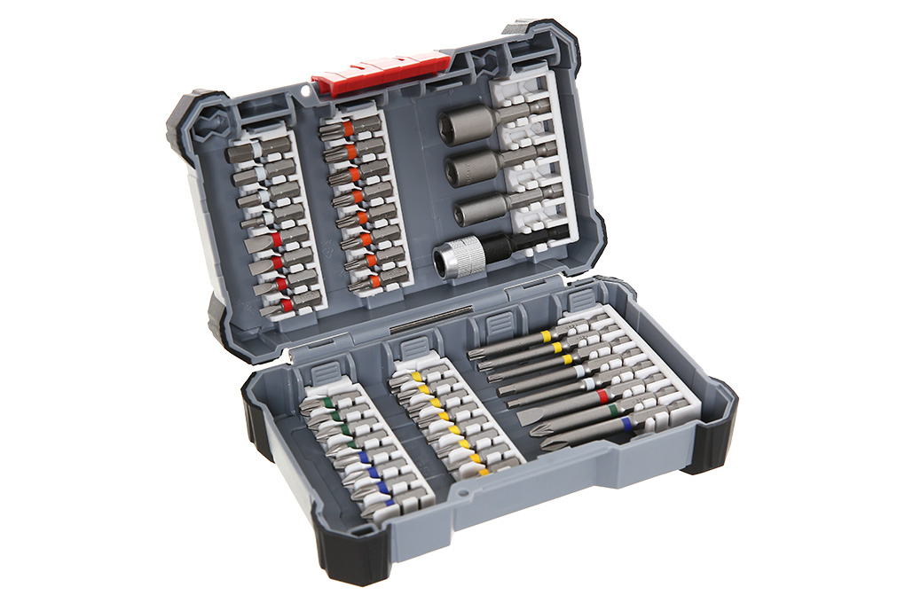 BỘ VẶN VÍT PICK &amp; CLICK BOSCH 44 MÓN - Hàng chính hãng