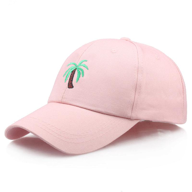 Mũ bóng chày cây cọ của nam giới có mũ bóng chày dành cho phụ nữ đàn ông dừa snapback hip hop mũ ngoài trời cotton cotton hat Color: Khaki Size: One Size