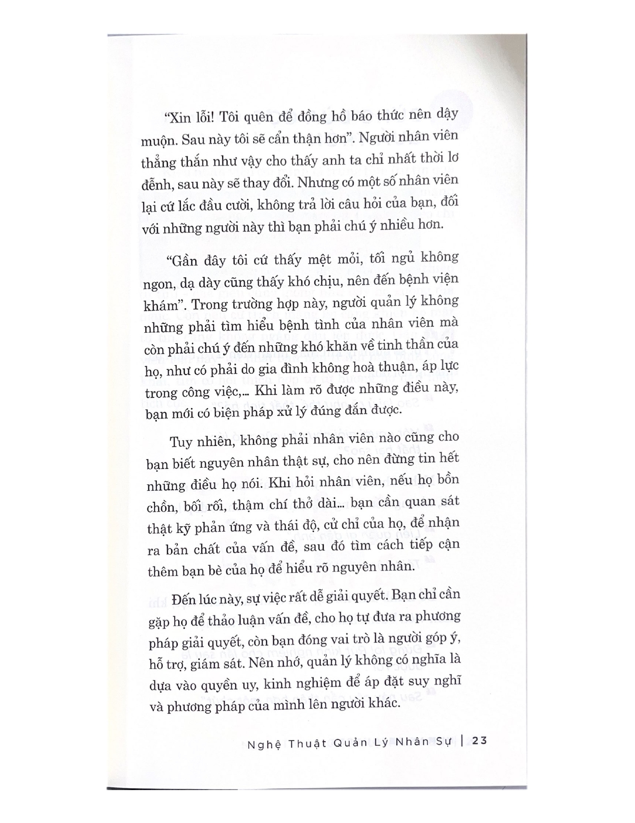 Nghệ Thuật Quản Lý Nhân Sự - Vanlangbooks (Tái Bản)