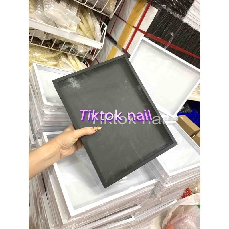 Hộp kính chưng mẫu saze to