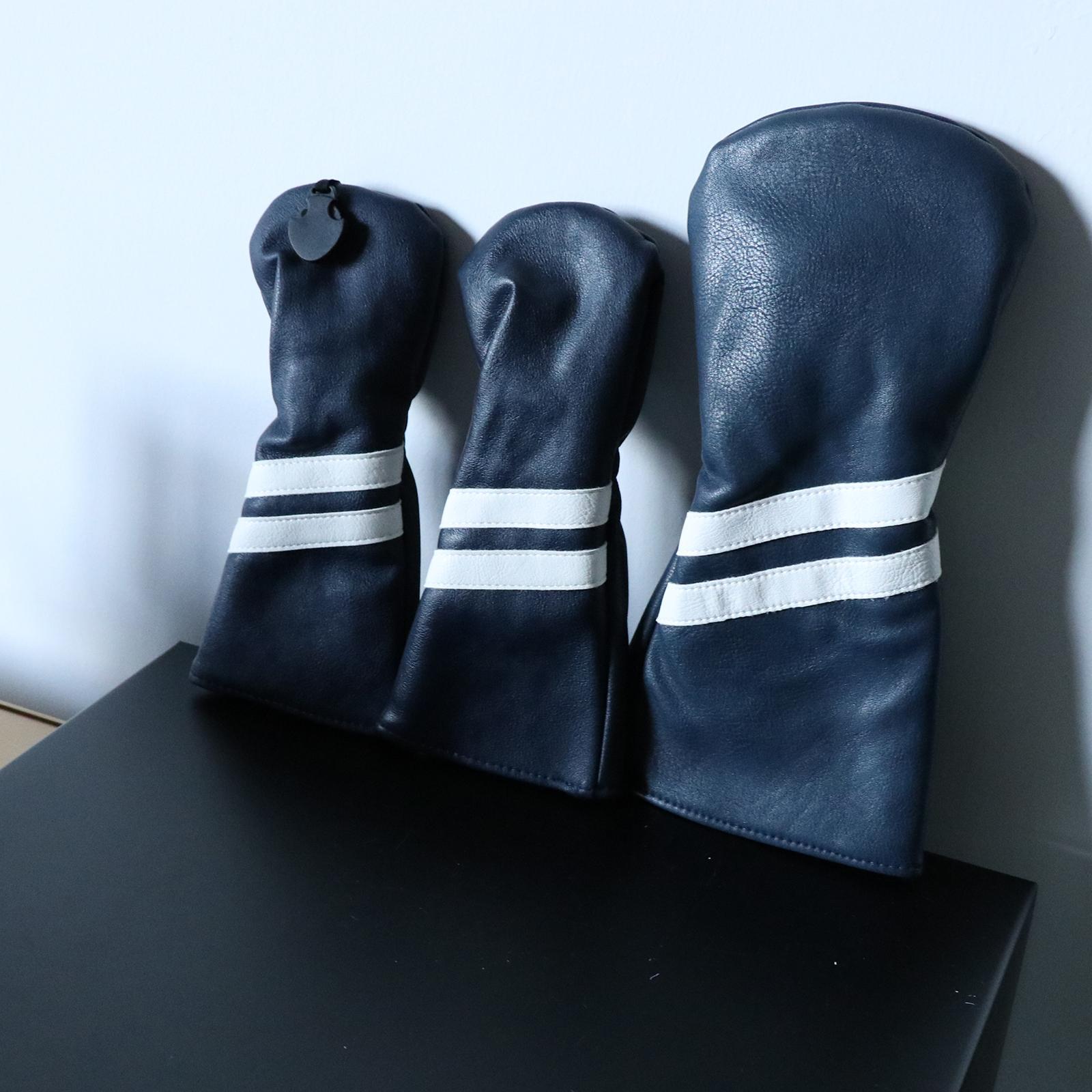 6x PU Golf wood top Cover 400cc Driver Hybrid  Golfing Gear