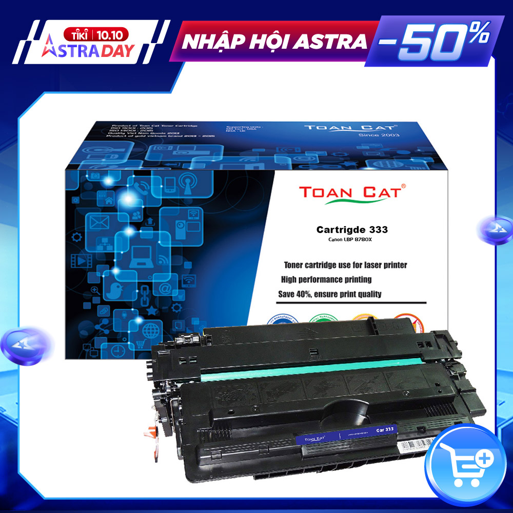 Hộp mực in Toàn Cát Cartridge 333 dùng cho máy in Canon LBP 8780X - HÀNG CHÍNH HÃNG