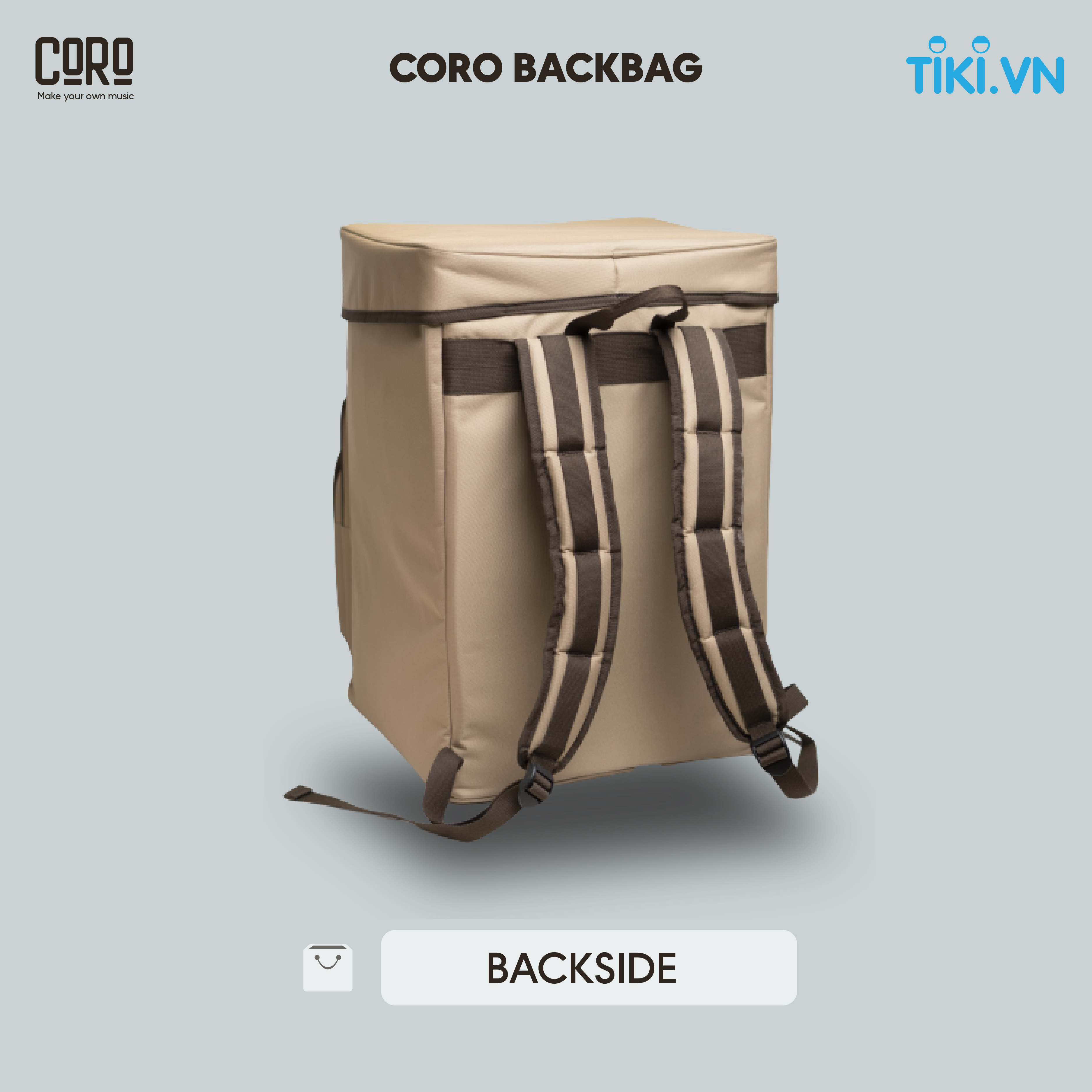 Bao Trống Cajon thương hiệu CORO VIETNAM - Chống thấm cao cấp