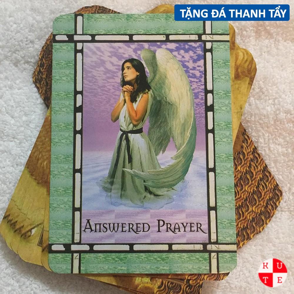 Bài Oracle Healing With The Angels 44 Lá Bài Tặng Đá Thanh Tẩy