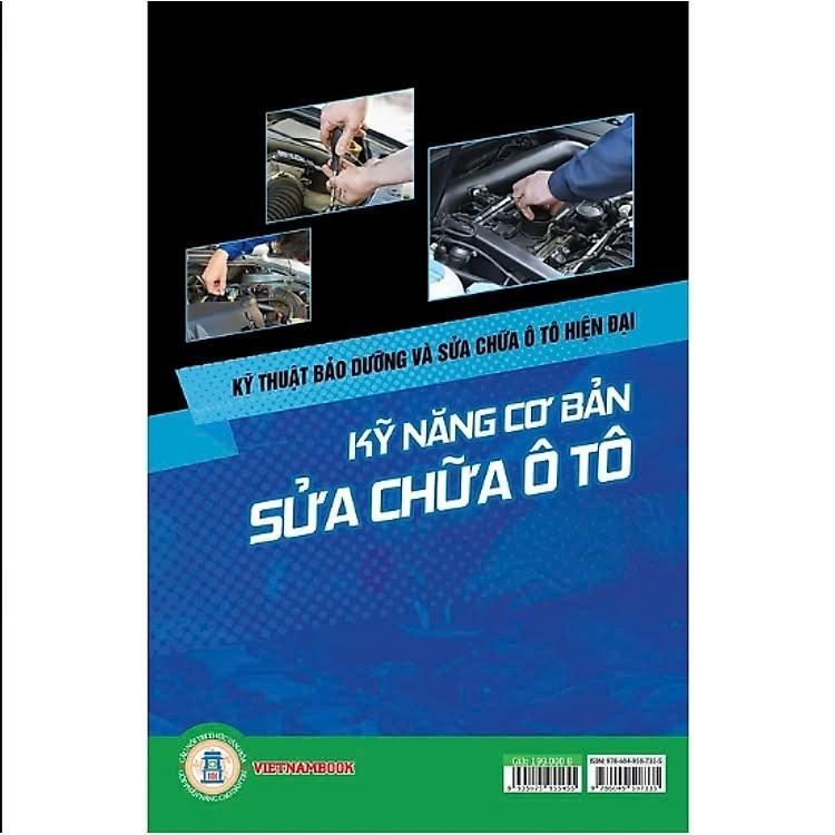 Sách - Kỹ Thuật Bảo Dưỡng Và Sửa Chữa Ô Tô Hiện Đại - Kỹ Năng Cơ Bản Sửa Chữa Ô Tô - VIETNAMBOOK