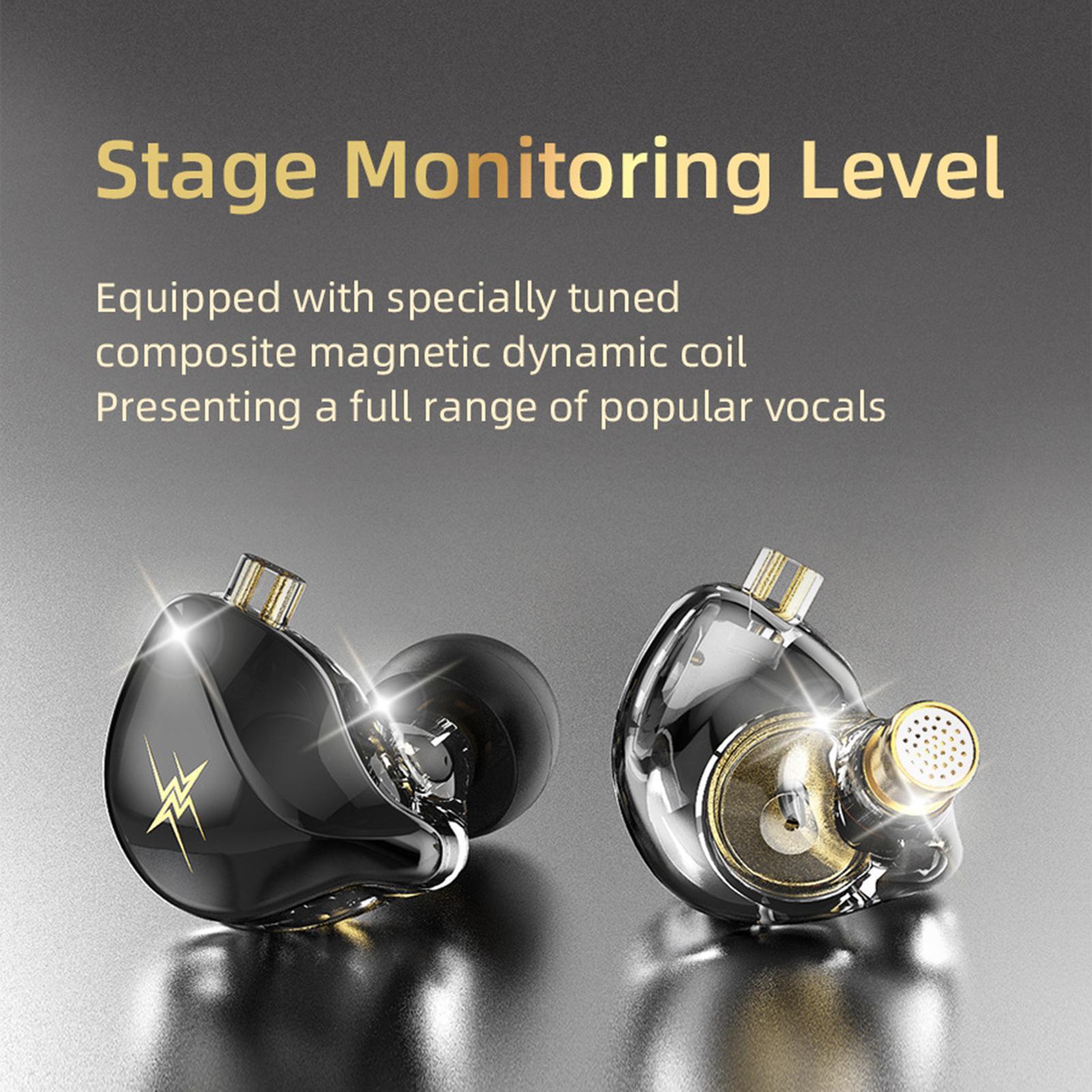 ZXT Wired Earbuds Earphone , HiFi Bass Headphones in Ear Noise Cancelling Magnetic Coil Sport Headset for Sports Hiking Gym Mobile Phones PC