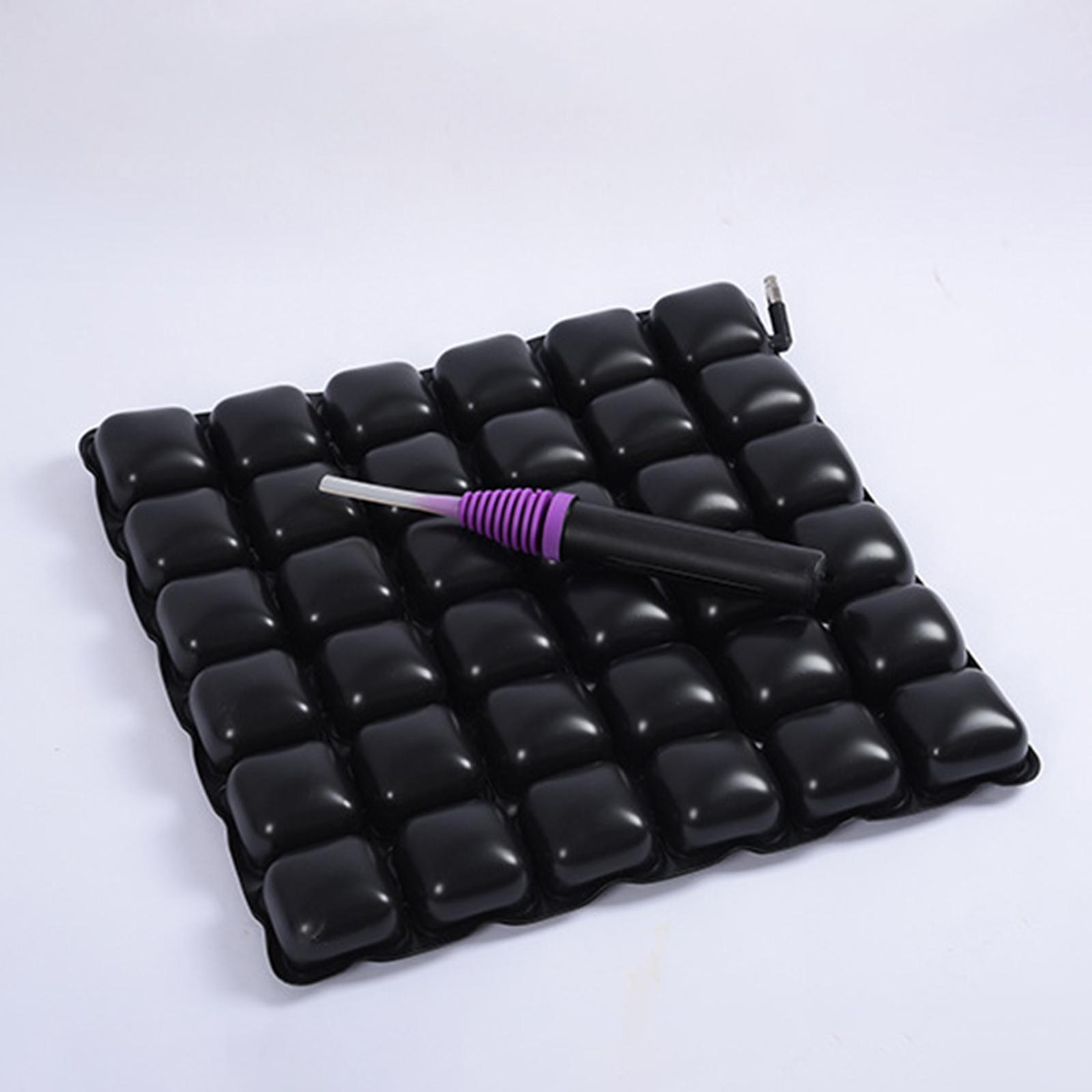 Inflatable Seat Cushion, Wheelchair Mat Non Slip Air Car Seat Mat for Airplanes Daily Use