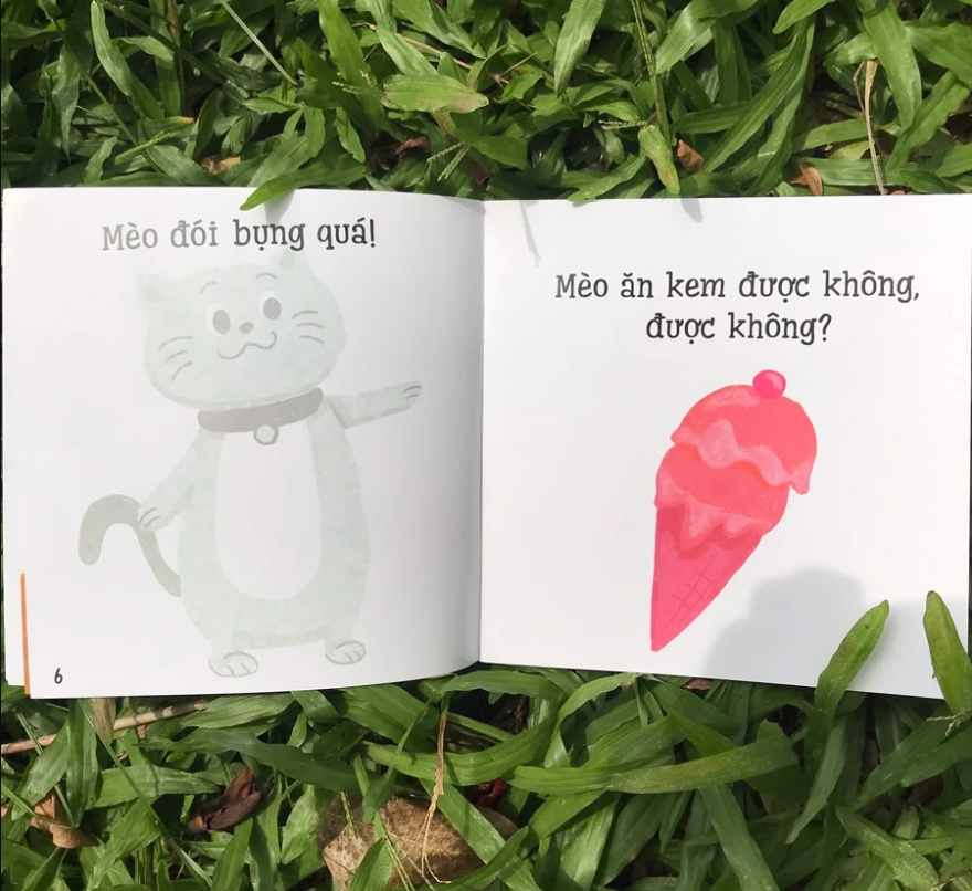 Ehon Nhận Biết - Chơi Cùng Các Màu Sắc - Đồ Ăn (Từ 1 - 6 Tuổi) (Tái Bản)