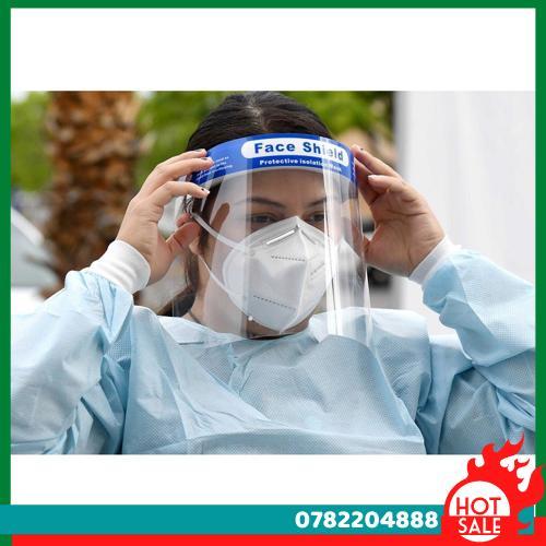 Kính Chống Giọt Bắn Face Shield Loại Tấm Che Mặt Phòng Dịch [Combo 10 Cái] - CH Hương Thị Miễn Phí Vận Chuyển